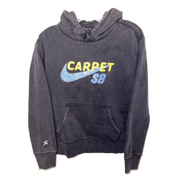 Nike SB x Carpet Company Fleece Hoodie Apparel Collection Size XXS DA4310 010 Shirts